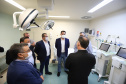 O governador Carlos Massa Ratinho Junior visita nesta quarta-feira (14) o Hospital Regional São Sebastião, na Lapa. A Secretaria de Estado da Saúde disponibiliza seis leitos de UTI no hospital.  A unidade já conta com 40 leitos de enfermaria na estratégia de combate à Covid-19.  14/04/2021 - Foto: Geraldo Bubniak/AEN