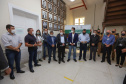 O governador Carlos Massa Ratinho Junior visita nesta quarta-feira (14) o Hospital Regional São Sebastião, na Lapa. A Secretaria de Estado da Saúde disponibiliza seis leitos de UTI no hospital.  A unidade já conta com 40 leitos de enfermaria na estratégia de combate à Covid-19.  14/04/2021 - Foto: Geraldo Bubniak/AEN