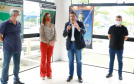 Nesta segunda-feira (19) no Terminal de Embarque de Pontal do Sul, o secretário de Infraestrutura e Logística do Paraná, Sandro Alex, assinou o convênio que formaliza a parceria entre o Estado e as prefeituras de Pontal do Paraná e de Paranaguá  -  Pontal do Paraná, 19/04/2021  -  Foto: Rodrigo Félix Leal/INFRA