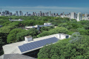 Com a entrada em funcionamento da usina de minigeração fotovoltaica de energia, a UEM (Universidade Estadual de Maringá) dá mais um passo no caminho para sustentabilidade e eficiência energética. Foto:UEM