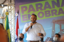 O governador Carlos Massa Ratinho Junior lanca a pedra fundamental das obras de duplicação da PR-323 entre Doutor Camargo e o Rio Ivaí,  nesta quinta-feira (22) .  22/04/2021 - Foto: Geraldo Bubniak/AEN