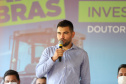 O governador Carlos Massa Ratinho Junior lanca a pedra fundamental das obras de duplicação da PR-323 entre Doutor Camargo e o Rio Ivaí,  nesta quinta-feira (22) . Prefeito de Dr Camargo, Edilen Xavier, -  Mineiro  22/04/2021 - Foto: Geraldo Bubniak/AEN