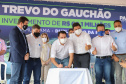 O governador Carlos Massa Ratinho Junior lança nesta sexta-feira (23) a pedra fundamental das obras de modernização do Trevo Gauchão e da duplicação da PR-323 no perímetro urbano de Umuarama. O investimento é de R$ 66,1 milhões. 23/04/2021 - Foto: Geraldo Bubniak/AEN