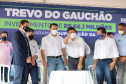 O governador Carlos Massa Ratinho Junior lança nesta sexta-feira (23) a pedra fundamental das obras de modernização do Trevo Gauchão e da duplicação da PR-323 no perímetro urbano de Umuarama. O investimento é de R$ 66,1 milhões. 23/04/2021 - Foto: Geraldo Bubniak/AEN