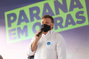 O governador Carlos Massa Ratinho Junior lança nesta sexta-feira (23) a pedra fundamental das obras de modernização do Trevo Gauchão e da duplicação da PR-323 no perímetro urbano de Umuarama. Prefeito de Umuarama,  Celso Pozzobom.  23/04/2021 - Foto: Geraldo Bubniak/AEN