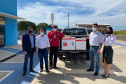 O governador Carlos Massa Ratinho Junior participou da recepção das vacinas em Umuarama, logo após o evento que confirmou o início das obras de modernização do Trevo Gauchão. Umuarama, 23/04/2021 - Foto: Divulgação