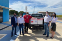 O governador Carlos Massa Ratinho Junior participou da recepção das vacinas em Umuarama, logo após o evento que confirmou o início das obras de modernização do Trevo Gauchão. Umuarama, 23/04/2021 - Foto: Divulgação
