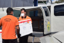 O Governo do Estado começou a distribuir sexta-feira (23) para as 22 Regionais de Saúde do Paraná mais 205.130 doses da vacina contra a Covid-19. Os imunizantes integram o 14º lote encaminhado pelo Ministério da Saúde na quinta-feira (22), composto por 166.000 doses da Covishield, produzida pela Universidade de Oxford/AstraZeneca/Fiocruz, e 39.130 doses da CoronaVac, desenvolvida pelo Instituto Butantan/Sinovac. - Curitiba, 23/04/2021  -   Foto: Américo Antonio/SESA