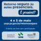 A Superintendência Geral de Ciência, Tecnologia e Ensino Superior (Seti), em parceria com a Comissão de Especialistas em Covid-19, Universidade Virtual do Paraná (UVPR) e as Universidades Estaduais realizam nos dias 4 e 5 de maio o evento on-line ?Retorno seguro às aulas presenciais. É possível??. - Foto/Arte: Divulgação SETI