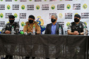 Curitiba, 28 de abril de 2021. Coletiva de Imprensa Operação Kemuri