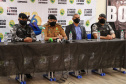 Curitiba, 28 de abril de 2021. Coletiva de Imprensa Operação Kemuri