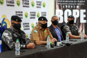 Curitiba, 28 de abril de 2021. Coletiva de Imprensa Operação Kemuri
