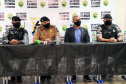 Curitiba, 28 de abril de 2021. Coletiva de Imprensa Operação Kemuri
