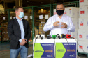 São 303.000 doses da Covishield, da Universidade de Oxford/Astrazeneca/Fiocruz, e 6.200 doses da Coronavac. Doses serão distribuídas às 22 Regionais do Paraná a partir das 8h desta sexta-feira (29). Foto: Ari Dias/AEN