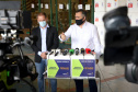 São 303.000 doses da Covishield, da Universidade de Oxford/Astrazeneca/Fiocruz, e 6.200 doses da Coronavac. Doses serão distribuídas às 22 Regionais do Paraná a partir das 8h desta sexta-feira (29). Foto: Ari Dias/AEN
