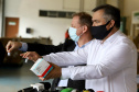 São 303.000 doses da Covishield, da Universidade de Oxford/Astrazeneca/Fiocruz, e 6.200 doses da Coronavac. Doses serão distribuídas às 22 Regionais do Paraná a partir das 8h desta sexta-feira (29). Foto: Ari Dias/AEN