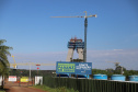 Andamento das obras na  Ponte da Integração Brasil - Paraguai, entre Foz do Iguaçu e Presidente Franco .08/04/2021 - Foto: Geraldo Bubniak/AEN