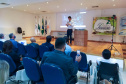 O Governo do Estado, por meio da Secretaria do Planejamento e Projetos Estruturantes, realizou nesta semana as primeiras oficinas do Programa Paraná Produtivo. O programa pretende identificar potenciais e carências das regiões e planejar um desenvolvimento produtivo integrado entre os municípios. O secretário do Planejamento, Valdemar Bernardo Jorge, fez a abertura dos dois eventos.   -  30/04/2021  -  Foto: Divulgação Secretaria do  Planejamento