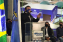 secretário estadual do Desenvolvimento Sustentável e do Turismo, Márcio Nunes, durante inauguração da usina termelétrica pública a biogás em Ponta Grossa, nos Campos Gerais, nesta sexta-feira (30).  -  Ponta Grossa, 30/04/2021  -  foto: SEDEST