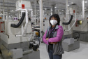 Os rostos e as histórias por trás do recorde de empregos criados no Paraná em 2021 - Dia do Trabalho  - Natalina dos Santos Oliveira   -  Foto Gilson Abreu/AEN