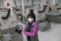 Os rostos e as histórias por trás do recorde de empregos criados no Paraná em 2021 - Dia do Trabalho  - Natalina dos Santos Oliveira   -  Foto Gilson Abreu/AEN
