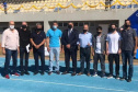 O Centro Nacional de Treinamento de Atletismo (CNTA), localizado em Cascavel, recebeu neste fim de semana a sua primeira competição oficial. O evento-teste aconteceu com a realização do 54º Campeonato Paranaense de Atletismo Sub-20, realizado pela Federação de Atletismo do Paraná (FAP).  -   Cascavel, 02/05/2021  -  Foto: Paraná Esporte