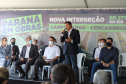 O governador Carlos Massa Ratinho Junior inaugura nesta segunda-feira (3), o  viaduto Prefeito Marcelo Puppi e  passarela William Haj Mussi, no Km 109 da BR-277, nas proximidades do Cercadinho em Campo Largo. Sandro Alex secretario de  Infraestrutura e Logistíca.  03/05/2021 - Foto: Geraldo Bubniak/AEN