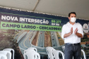 O governador Carlos Massa Ratinho Junior inaugura nesta segunda-feira (3), o  viaduto Prefeito Marcelo Puppi e  passarela William Haj Mussi, no Km 109 da BR-277, nas proximidades do Cercadinho em Campo Largo.  03/05/2021 - Foto: Jonathan Campos/AEN