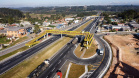 O governador Carlos Massa Ratinho Junior inaugura nesta segunda-feira (3), o  viaduto Prefeito Marcelo Puppi e  passarela William Haj Mussi, no Km 109 da BR-277, nas proximidades do Cercadinho em Campo Largo.  03/05/2021 - Foto: Jonathan Campos/AEN
