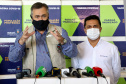 Com a nova remessa de vacinas recebidas na manhã desta segunda-feira (03), o Paraná dará início a imunização contra a Covid-19 de pessoas com comorbidades, com deficiência permanente, grávidas e puérperas