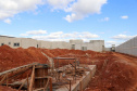 A construção da Cadeia Pública de Ponta Grossa, nos Campos Gerais, segue em andamento e já tem 60% das obras executadas. A previsão é que a entrega seja feita ao Departamento Penitenciário do Paraná (Depen-PR) ainda neste ano. O secretário da Segurança Pública, Romulo Marinho Soares, visitou as obras e destacou que a unidade faz parte de um projeto do Governo do Estado de ampliação do sistema prisional do Paraná.  -  Ponta Grossa, 03/05/2021  -  Foto: SESP/PR