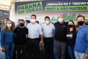 Governador Carlos Massa Ratinho Junior entrega primeiro trecho de pavimentacao da pr 364, Miguel Picheth, que liga Irati a Sao Mateus do Sul. - Irati, 03/05/2021  -  Foto: Rodrigo Félix Leal/Infraestrutura