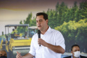 Governador Carlos Massa Ratinho Junior  entrega primeiro trecho de pavimentacao da pr 364, Miguel Picheth, que liga Irati a Sao Mateus do Sul
Foto Gilson Abreu/AEN