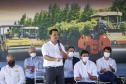 Governador Carlos Massa Ratinho Junior  entrega primeiro trecho de pavimentacao da pr 364, Miguel Picheth, que liga Irati a Sao Mateus do Sul
Foto Gilson Abreu/AEN