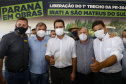 Governador Carlos Massa Ratinho Junior  entrega primeiro trecho de pavimentacao da pr 364, Miguel Picheth, que liga Irati a Sao Mateus do Sul
Foto Gilson Abreu/AEN