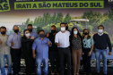 Governador Carlos Massa Ratinho Junior  entrega primeiro trecho de pavimentacao da pr 364, Miguel Picheth, que liga Irati a Sao Mateus do Sul
Foto Gilson Abreu/AEN
