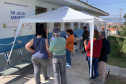O Paraná aplicou 50.172 doses de vacina contra a Covid-19 neste fim de semana (01 e 02). Pelo menos 92 municípios da abrangência de 20 Regionais de Saúde realizaram ações que fazem parte da campanha do Governo do Estado “De Domingo a Domingo”. -  Curitiba, 03/05/2021  -  Foto: SESA