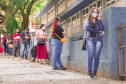 Nesta segunda-feira (3), a Universidade Estadual de Ponta Grossa (UEPG) finalizou a segunda etapa das provas do Vestibular 2020. Os candidatos responderam às questões das disciplinas específicas do curso escolhido.   -  Ponta Grossa, 03/05/2021  -  Fotos: Aline Jasper e Luciane Navarro/UEPG