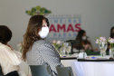 A primeira-dama do Paraná, Luciana Saito Massa, presidiu nesta terça-feira (4), em Curitiba, o primeiro Encontro de Primeiras-Damas do Paraná. A iniciativa tem como objetivo promover um debate entre as primeiras-damas de todos os municípios paranaenses sobre políticas públicas direcionadas à área social e à mulher.
