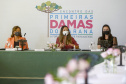 Encontro das primeiras damas do Paraná. Luciana Saito Massa
Foto Gilson Abreu/AEN