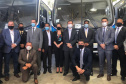 A Secretaria da Segurança Pública do Paraná recebeu nesta terça-feira (4) dois ônibus adaptados para escolta de presos oriundos do Ministério da Justiça e Segurança Pública (MJSP). Eles serão destinados ao Departamento Penitenciário do Paraná (Depen). O secretário Romulo Marinho Soares esteve em São Paulo para receber os veículos.   - Curitiba, 05/05/2021 - Foto: SESP/PR