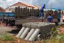 Obras habitacionais em Prudentópolis estão com 90% de conclusão. Foto: Alessandro Vieira/AEN