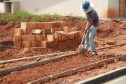 Obras habitacionais em Prudentópolis estão com 90% de conclusão. Foto: Alessandro Vieira/AEN
