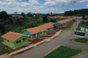 Obras habitacionais em Prudentópolis estão com 90% de conclusão. Foto: Alessandro Vieira/AEN