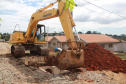 Obras habitacionais em Prudentópolis estão com 90% de conclusão. Foto: Alessandro Vieira/AEN