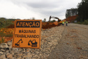 O governador Carlos Massa Ratinho Junior visita nesta quinta-feira (6) as obras da PRC-239, entre Pitanga e Mato Rico, no Centro do Estado. O Governo do Paraná está investindo quase R$ 90 milhões na implantação de 43 quilômetros de asfalto. 06/05/2021 - Foto: Geraldo Bubniak/AEN