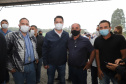 O governador Carlos Massa Ratinho Junior visita nesta quinta-feira (6) as obras da PRC-239, entre Pitanga e Mato Rico, no Centro do Estado. O Governo do Paraná está investindo quase R$ 90 milhões na implantação de 43 quilômetros de asfalto. 06/05/2021 - Foto: Geraldo Bubniak/AEN
