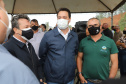 O governador Carlos Massa Ratinho Junior visita nesta quinta-feira (6) as obras da PRC-239, entre Pitanga e Mato Rico, no Centro do Estado. O Governo do Paraná está investindo quase R$ 90 milhões na implantação de 43 quilômetros de asfalto. 06/05/2021 - Foto: Geraldo Bubniak/AEN