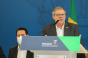 O governador Carlos Massa Ratinho Junior anuncia nesta quarta-feira (12) o lancamento do Programa Casa Facil, com objetivo de viabilizar a aquisicao da casa propria para  familias com renda de ate tres salarios minimos.  Jorge Lange, Presidente da Companhia de Habitação do Paraná (Cohapar) Curitiba, 12/05/2021. Foto: Geraldo Bubniak/AEN