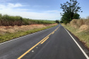 O Departamento de Estradas de Rodagem do Paraná (DER/PR) está concluindo as melhorias na PR-461 e na PR-458, região Noroeste do estado, entre os municípios de Ângulo, Flórida e Lobato. - Foto: DER